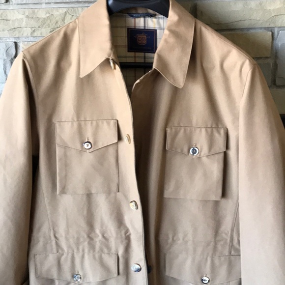 Dooney & Bourke LUXURY Tan Jacket.  Sz M/40 - Picture 4 of 8